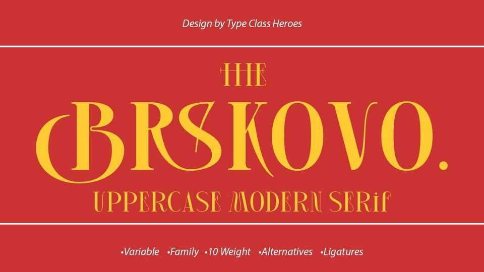 Brskovo Font › Fontesk