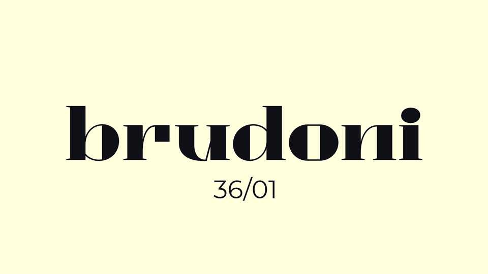 Brudoni Font › Fontesk