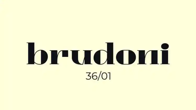 Brudoni Serif Font