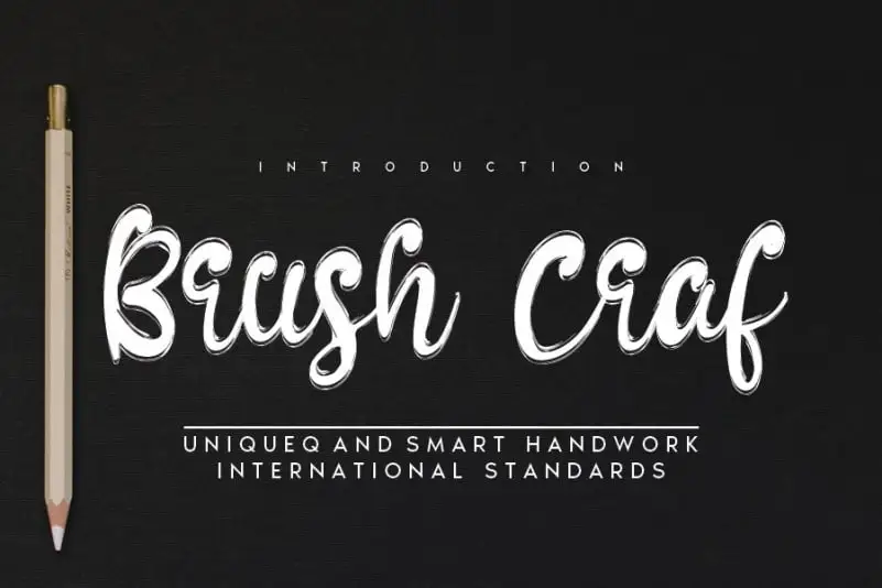 Brush Craf Script Font