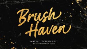 Brush Haven Font › Fontesk