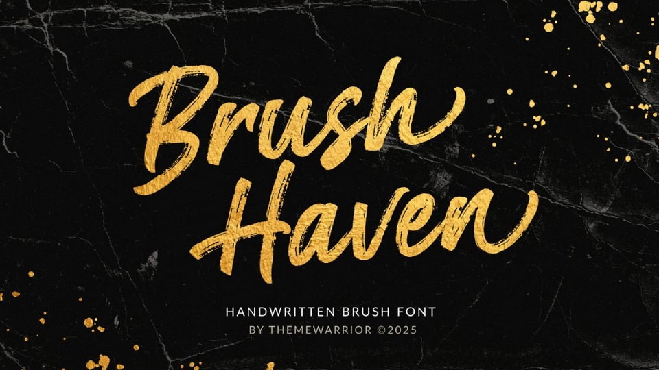 Brush Haven Font › Fontesk