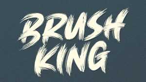 Brush King Font › Fontesk