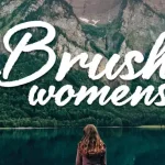 Brush womens Script Font