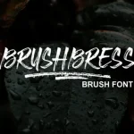 Brushbress Font - Fonte Grátis Brushbress Font
