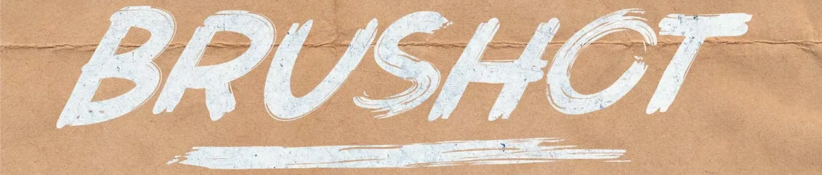 Brushot Brush Font
