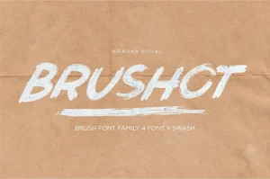 Brushot Brush Font
