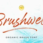 Brushwell Brush Font - Fonte Grátis Brushwell Brush Font