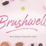 Brushwell Dry Brush Font