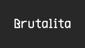 Brutalita Font › Fontesk