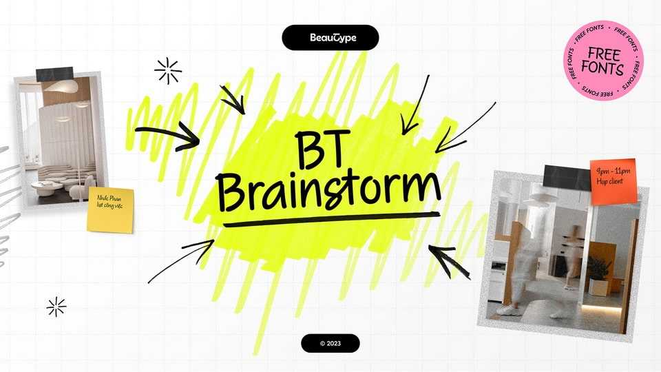 BT Brainstorm Font › Fontesk