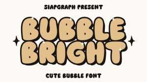 Bubble Bright Font › Fontesk