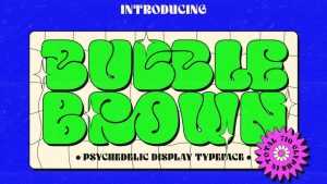 Bubble Brown Font › Fontesk