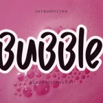 Bubble Font - Fonte Grátis Bubble Font