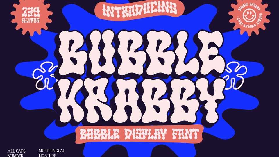Bubble Krabby Font › Fontesk