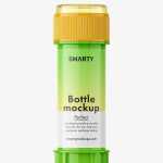 Bubble soap bottle mockup - Free PSD Download Bubble soap bottle mockup