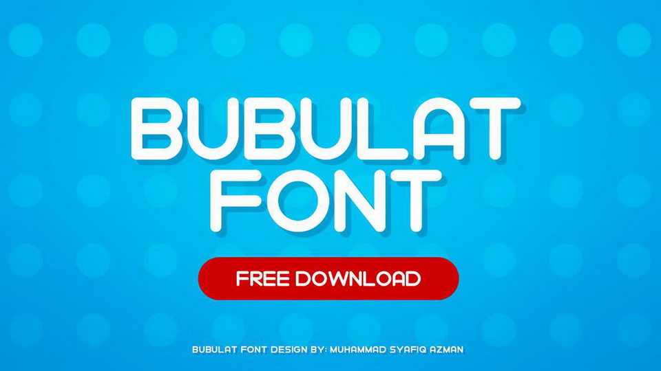 Bubulat Font › Fontesk