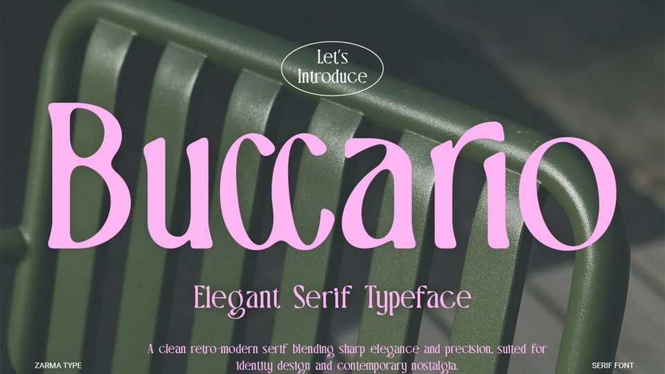 Buccario Font › Fontesk