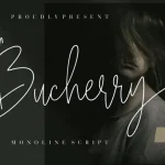 Bucherry Handwritten Font