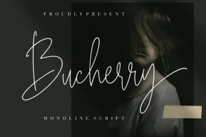 Bucherry Handwritten Font