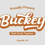 Buckey Script Font