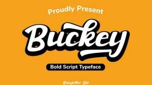 Buckey Script Font › Fontesk