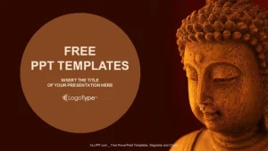 Buddha Mask PowerPoint Templates
