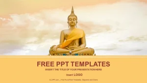 Buddha Statue-Religion PowerPoint Templates
