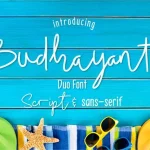Budhayanti Script Font