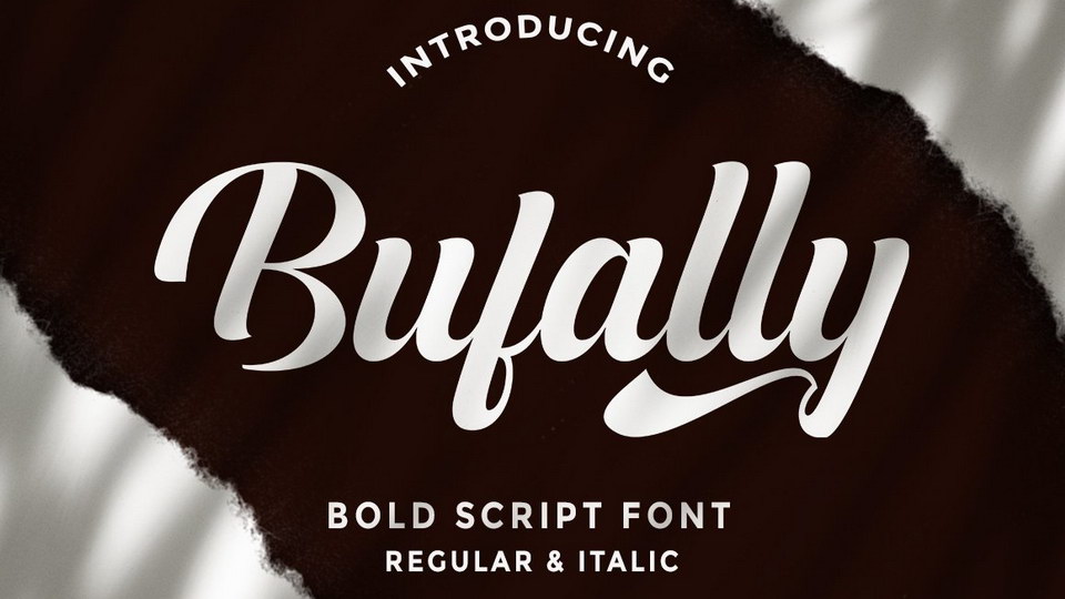Bufally Script Font › Fontesk