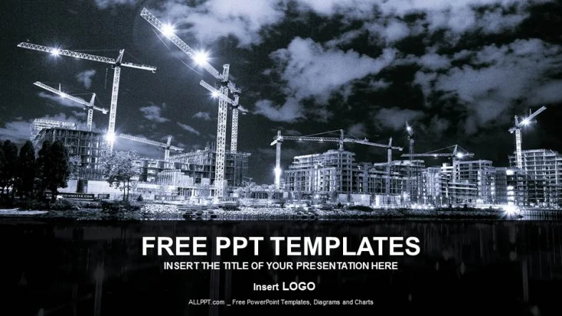 Building In Process-Industry PPT Templates