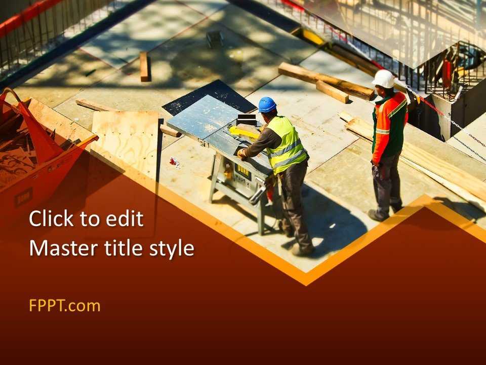 Building Projects PowerPoint Template