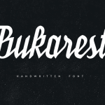 Bukarest Handwriting Font