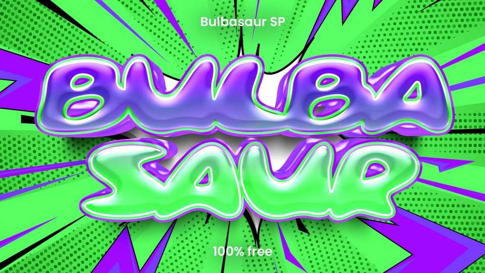 Bulbasaur SP Font › Fontesk