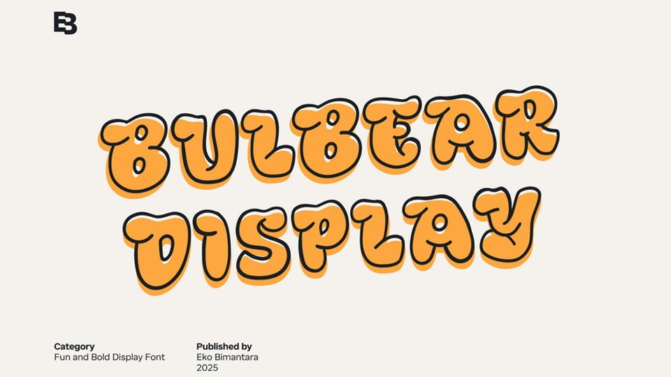 Bulbear Font › Fontesk