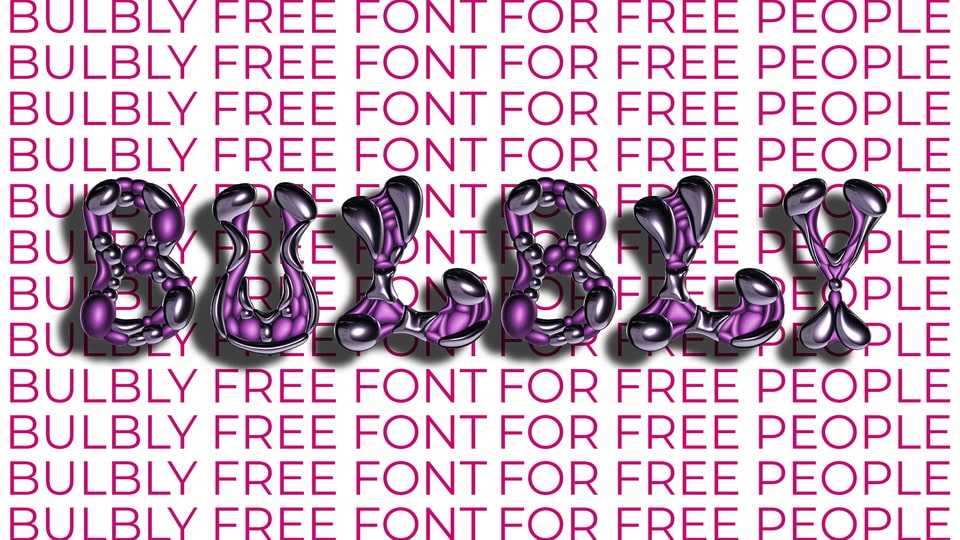 Bulbly Font › Fontesk