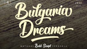 Bulgaria Dreams Font › Fontesk