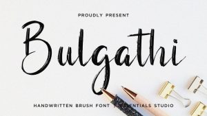 Bulgathi Font › Fontesk