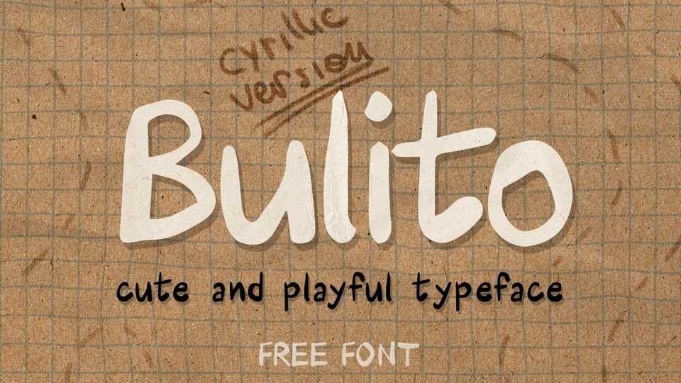 Bulito Font › Fontesk