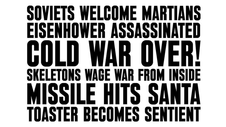 Bulletin Gothic Font › Fontesk