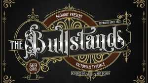 Bullstand Font › Fontesk