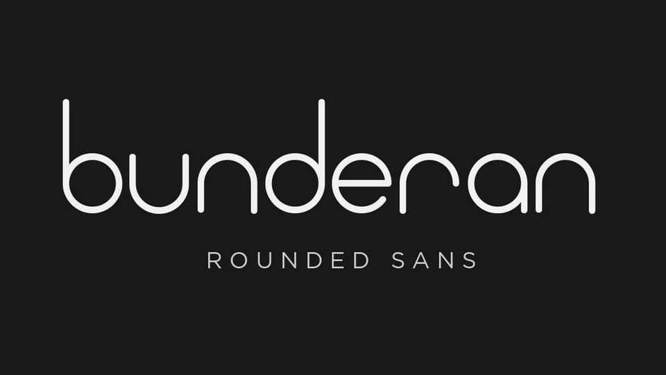 Bunderan Font › Fontesk