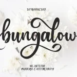 Bungalow Script Font