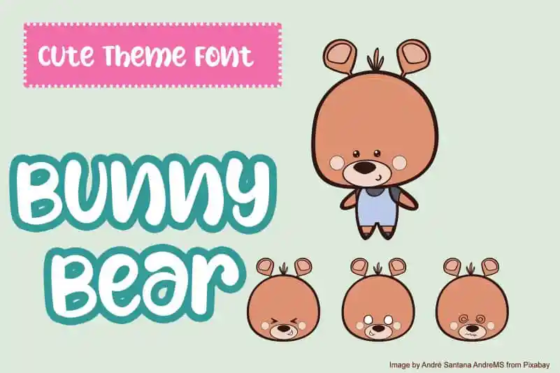 Bunny Bear Display Font