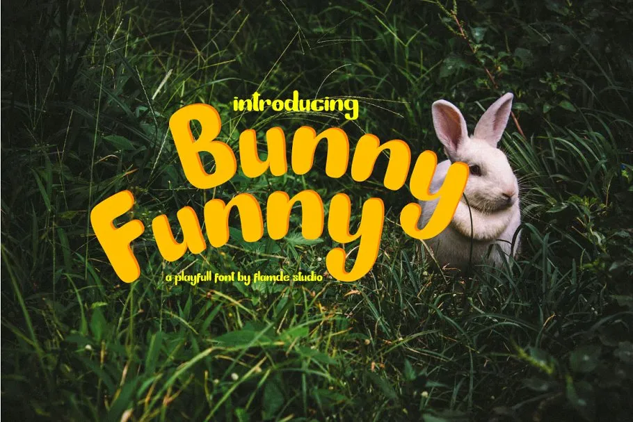 Bunny Funny Playfull Font