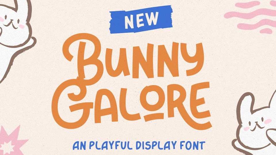 Bunny Galore Font › Fontesk