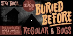 Buried Before Font Family