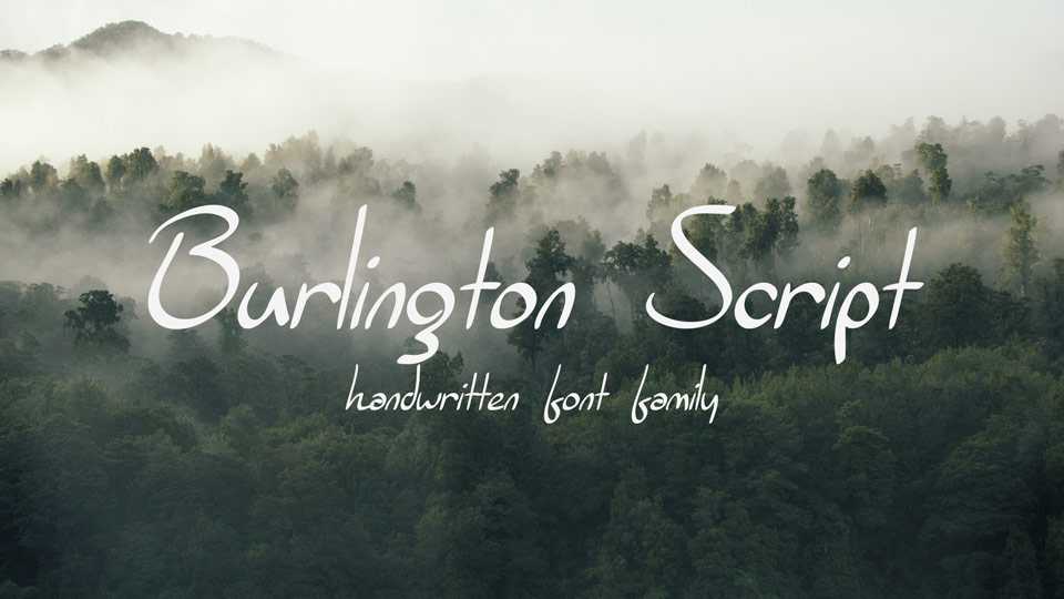 Burlington Script Font Family › Fontesk