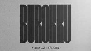 Burokku Font › Fontesk