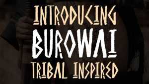 Burowai Font › Fontesk